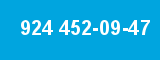 924 452-09-47